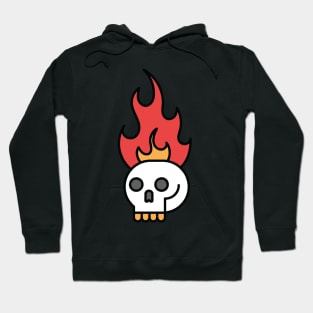 Skull Fire Hoodie